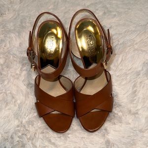 LN MK Platform Stiletto Sandals